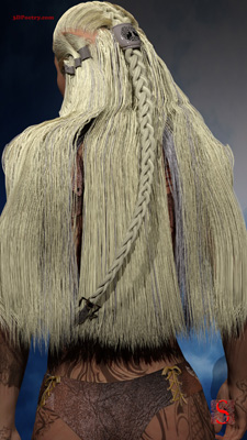 Is it a cape, or a bad attempt at hair.