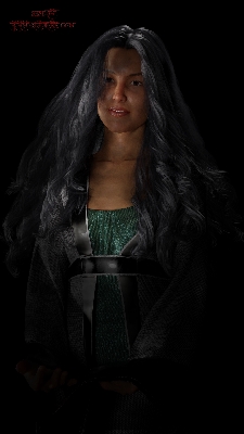 Watching a series on netflix inspired this image of the Shadow Queen