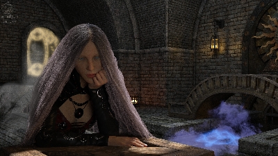 Testing and trying some dynamic hair with Calliope.  Very resource heavy, but worth it.